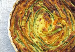 quiche légumes sans pâte
