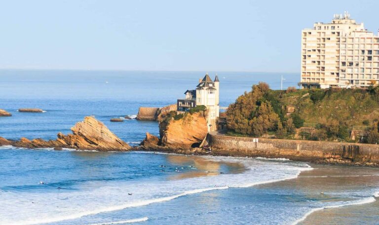 biarritz quand il pleut